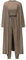 Les umes 3-teiliges Trainingsanzug-Set für Damen Cardigan vorne offen Tanktops Palazzo-Hose Lounge-Set Khaki M