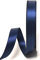 s.dekoda Satinband 25m x 15mm Blau - Dunkelblau Schleifenband Dekoband Satin