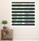 Zebra Blind Day and Night Roller Blind Aluminium Frame Dual Layer Fabric Modern Window Blind Easy to Install Easy Clean Privacy Living Room Kitchen Bedroom Bathroom 155 cm Drop (Black, 45cm Width)