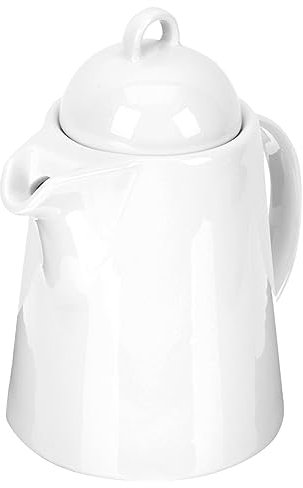 HOMSFOU Jarra De Leche Tetera B01mg38f9f Cafetera De Porcelana B078nsp3xg Tetera De Hojas Sueltas Maquinas De Espresso Cafetera De Mano Pava Café Cerámica Tetera De Flores