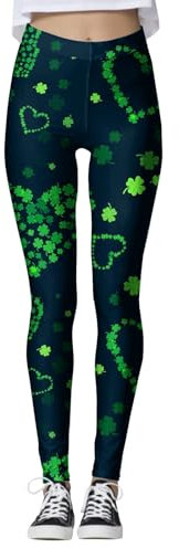 KONG JIMFAN Thermo Leggins Pyjamahose Kariert Damen Strumpfhosen Damen Winter Hautfarben Leggins Skiunterhose Damen Lang Eiskunstlauf Thermo Leggings Weite Hose Damen(#3 Dark Green,M)