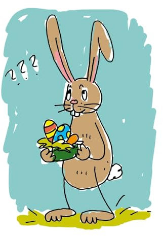 Flauschi der Osterhase