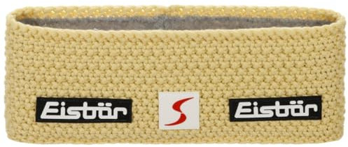 Eisbär Jamie Skipool Stirnwärmer Stirnband Headband Ohrenwärmer Ohrenschutz (One Size - pastellgelb)
