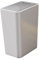 MagiDeal Poubelle de salle de bain avec couvercle, poubelle mince et étroite, corbeille de cuisine avec couvercle de Type presse pour cuisine, Gris 10L