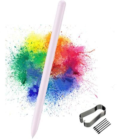 Penna di ricambio per Samsung Galaxy Tab S9 FE S per Samsung Galaxy Tab S9 FE/S9 FE+/S9 FE Plus SM-X510, SM-X516B, penna stilo con punte/pennini inclusi, lavanda