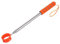PATIKIL Recogedor de Bolas de Golf Telescópico, 9 Pies Acero Inoxidable con Cabezal Recogedor de Bolas con Cordón para Herramienta Recogedora de Bolas de Golf Accesorios de Golf, Naranja