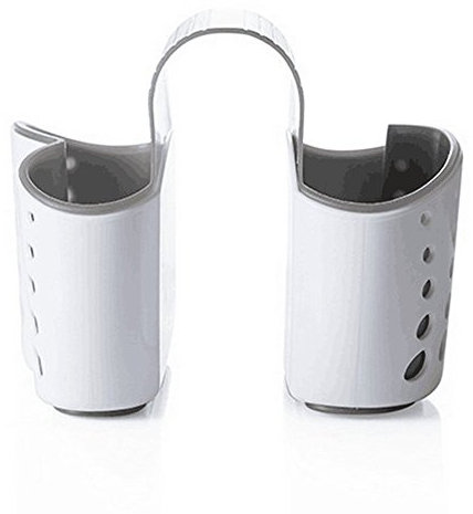 WJkuku - Porte-éponge d’évier de cuisine - Panier suspendu de type égouttoir - Panier double usage - Égouttoir créatif - Fabriqué en Chine