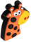 Gedotec Gummigriff Kinder-Möbelknopf Motiv Möbelgriff für Schubladen im Kinderzimmer & Möbel - Giraffe | Gummi Speichelecht | Schubladen-Knopf elastisch | 1 Stück - Kinder-Griff für Schrank-Türen