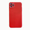 NiaCoCo Compatible with iPhone 11 Pro Max Protective Case in Silicone PC Anti-Shock Very Thin Anti-Scratch Phone Case + 1 Screen Protector – (Red)