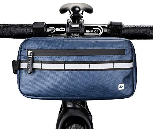 Rhinowalk Lenkertasche Fahrrad, wasserdichte Fahrradtasche, Fahrradkorb, Vordertasche, Schultertasche, Hüfttasche für Sport, Fahrrad, professionelles Fahrradzubehör