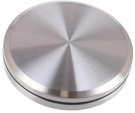 sparefixd Manopola di controllo per piano cottura a induzione Point and Twist Silver per Bosch