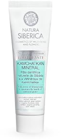 Natura Siberica Natural Siberian Toothpaste Kamchatkan Mineral - Natürliche Zahnpasta mit Dreifachwirkung für weiße Zähne & gesundes Zahnfleisch - Mit Meersalz, Kalzium & Rhodiola Rosea - 100 g