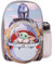 Disney® Baby Yoda Mandalorian 3-teiliger großer Rucksack mit Lunchbag & Wasserflasche | Exklusiver Star Wars Merch mit einem abnehmbaren Yoda-Tasche, Grogu das Kind, Schule, Reisen, Geschenk, Grau