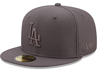 New Era Los Angeles Dodgers MLB Diamond Era Graphite 59Fifty Basecap - 7 1/2-60cm (XL)