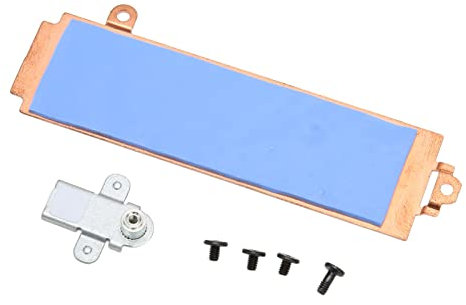 Nvme M.2 NGFF 2280 SSD Heatsink Cover with Bracket, for m15 R5 R6 G15 5510 5511 Aluminum Alloy SSD Hard Drive Heatsink Cover