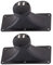 Gereiny Altoparlante Tweeter Cicalino piezoelettrico Ceramica Treble Rettangolo Audio Altoparlante Altoparlante a Tromba a dispersione Ampia Tweeter Accessori Nero