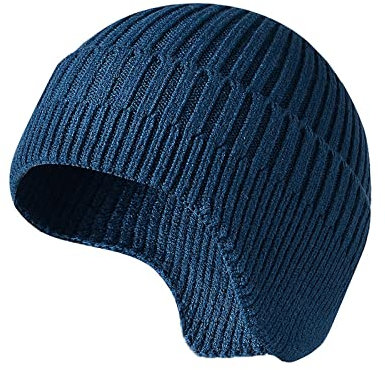 ODJOY-FAN Damen Kaschmir Mütze Wolle Beanie Mütze Strickmütze Mit Schirm Strickmütze Wollmütze Retro Fedorahüte Baskenmütze Frauen Beaniemütze Wintermütze Bowler Hut Winter Mütze