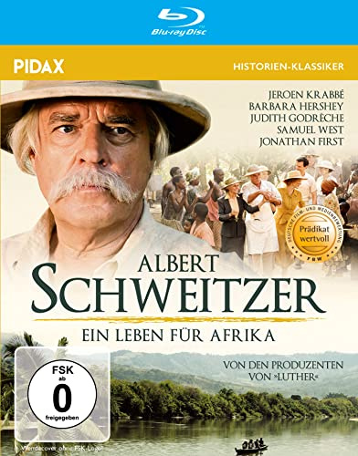 Albert Schweitzer - Ein Leben für Afrika / Bewegende Filmbiografie über das Leben des berühmten Arztes, ausgezeichnet mit dem PRÄDIKAT WERTVOLL (Pidax Historien-Klassiker)