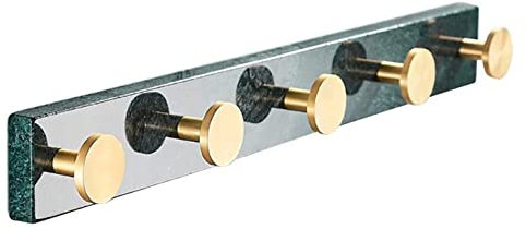 Porte Manteau Mural Patère Murale Crochet Mural Patère En Marbre Avec 5 Crochets Porte-manteau Et Chapeau Moderne Mural Belle Entrée Cintre Chambre Et Salle De Bain Patère à Manteau Porte Manteau Mura