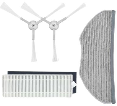 EtliN Kompatibel mit Xiaomi MI Robot Vacuum-Mop Essential/MIJIA G1 MJSTG1 Hepa-Filter Staubsauger Zubehör Ersatzteile Verbrauchsmaterialien (Color : MT)