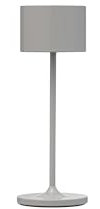 Blomus Mobile LED Leuchte -FAROL Mini- Tischlampe mit Akku, Touch, Dimmbar, Spritzwassergeschützt (Satellite)