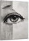 DARO Design - Wand-Bild Abstrakt Auge Papier auf 6mm HDF 60x40 cm - Wand-Deko Bilder Geschenk