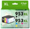 Timink 953XL Kompatible für HP 953XL 953 Tintenpatronen Kompatible für HP Officejet Pro 77720 7730 7740 8210 8216 8218 8710 8720 8725 8730 8740 Drucker (4er Pack)