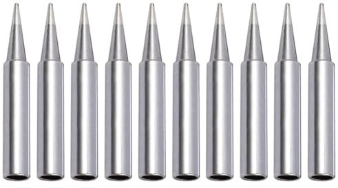 SeonFook 10 PCS 900M-T-B Soldering Iron Tips Replacement Solder Tips Kit Compatible with Hakko, Radio Shack, Atten, Quick, Aoyue, Yihua, Vastar Soldering Station, Welding Equipment & Accessories
