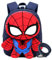 LUKIUP Kindergartenrucksack Spider-Man Kinder, Cute Cartoon Casual Children's Backpack Jungen Nursery, Rucksack Jungen Mädchen mit Vortasche, Verstellbare Gurte, Ideal für Kindergarten(Spider-Man)