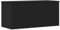 vidaXL Contenitore Portaoggetti Nero 100x42x46 cm Legno Multistrato, cesta portaoggetti, Scatola Porta Giochi, cesta Porta Giocattoli