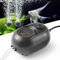 FEDOUR 2.5W 4W 6W Aquarium Air Pump, Powerful Adjustable Fish Tank Oxygen Pump for up to 1200Litres Fish and Turtle Tank, Quiet Aquarium Air Bubbler (2.5W for up to 400L)