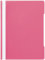 Conipa® 25 x Schnellhefter Pink DIN A4 (Set) mit Beschriftungsfeld PP-Kunststoff (Plastik) - Hefter & Mappe für Schule & Büro (stabil) - Heft-Mappen Organisation (PVC-frei) transparentes Deckblatt