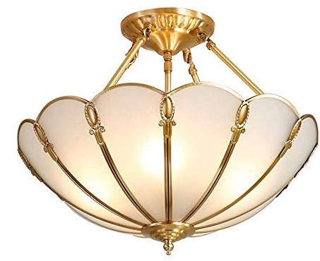 Elegant,Light Bowl Shaped Chrome Finish Metal Crystal Chandelier,Flush Mount Ceiling Light