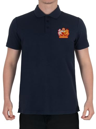 fan originals Manchester Crest Polo Shirt Mens