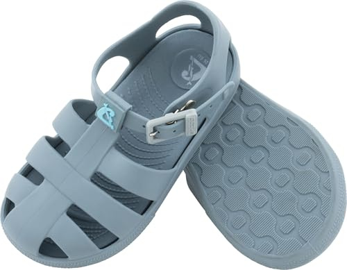 CRESSI dal 1946 - Joghi Kid Sandals - Sandali stile Ragnetto Leggeri Confortevoli Pratici per Bambino o Bambina, Cinturino con Fibbia, Ideali per Casa Spiaggia Mare Piscina Tracking - Azzurro - 28 EU