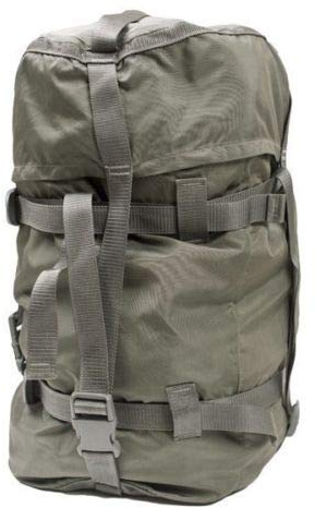 Echte US Military Issue Modulares Schlafsystem, großer Stuff Sack, leicht gebraucht