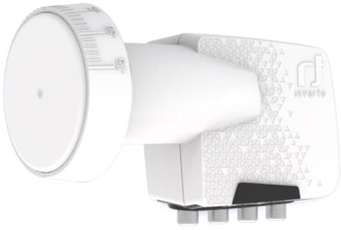 Inverto 5444 IDLH-QTL410-HMPRO-OPN Quattro weiß