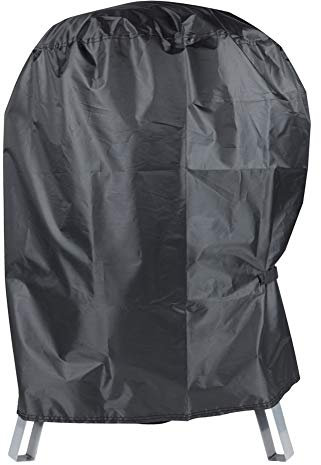 BBQ Grill Cover with Waterproof - Heavy Duty Kettle Cover Fits Most of Outdoor Cooking Gas Charcoal Grill Smoker (20.4W x 20.4D x 24.8H Inches)