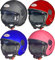 RF-693 Jethelm Motorradhelm Jet Motorrad Roller Bobber Helm rueger, Größe:XL (61-62), Farbe:Pink