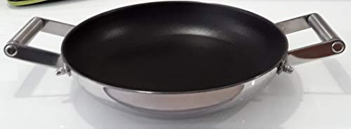 SERAFINO ZANI Vickers Padella 2 Maniglie 24 CM. Acciaio