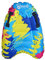 DUBENS Kid Outdoor Aufblasbare Surfbretter Tragbare Bodyboards Sicheres Licht Einfach Tragen Lernen Schwimmen Paddel Surfen Wassersportgeräte für Kinder Kid Frauen Männer (Mehrfarbig)