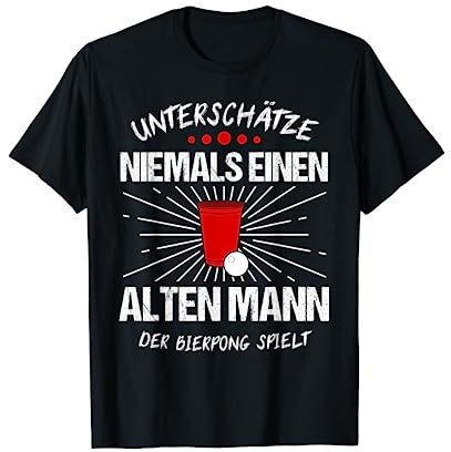 Funny Beer Beer Pong Beerpong BIerpong Geschenk T-Shirt