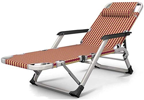 DFANCE Leichte Liegestuhl-Liegestühle Klappbarer Liegestuhl, atmungsaktiv klappbarer Sonnenschirm Garten-Liegestuhl Balkon Freizeit Lazy Beach Garden Büro Rückenlehne Tragbarer Stuhl, 15-Gang-Einst