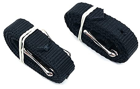 Namvo Sporenriemen aus PP-Material mit Schnalle aus Legierung, Western-Stil, für Pferde, Sporen und Reiten, Sicherheitsausrüstung, Cowboy-Outfit, Stiefel, Rodeo, Westernausrüstung, klassischer