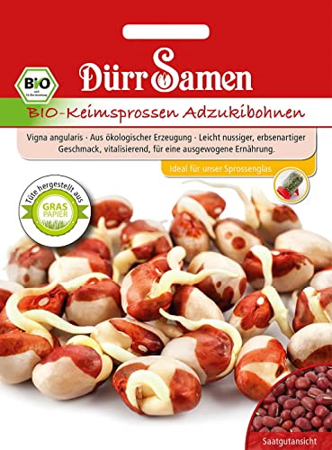 BIO-Keimsprossen Adzukibohnen, Keimsaat 75g