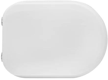 SEDILE WC PER CESAME VASO SINTESI FORMA 6 Bianco - Cerniere A passanti