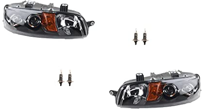 Johns, Scheinwerfer Halogen Blinker Set passend für Fiat Punto 188 Satz mit H1 H1 Li Re