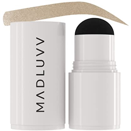MADLUVV Brow Stamp Refill* - Color Stamp for Brows & Root Touch Up for Women & Men, Instantly Conceal Hair Loss, Grey Hair, Thinning Hair with Stain-Proof/Smudge-Proof Powder Formula (Blonde)