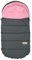 Altabebe AL2281P-78 Winterfußsack für Kinderwagen und Buggy, dunkelgrau/rosa