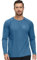 YuKaiChen Rashguard Herren Schwimmen Langarmshirt Schwimm Tshirt Schnelltrocknend Atmungsaktiv Surfen Angeln Wandern Top